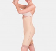 VARİTEKS 222 Fermuarlı Göğüs Altı - Diz Üstü / Sırt Destekli Liposuction Korsee