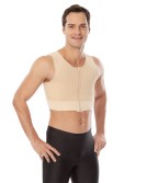 VARİTEKS 244 Erkek Jinekomasti Fermuarlı - Kısa Korse